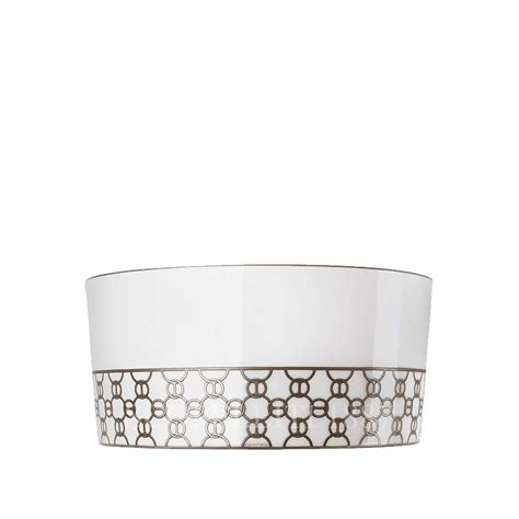 hermes fil d'argent bowl|Hermes tableware.